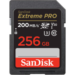 کارت حافظه سن دیسک SANDISK 256GB EXTREME PRO UHS-I SDXC 200MB/S