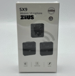میکروفون یقه ای وایرلس زئوس مدل SX9 دو کاربره